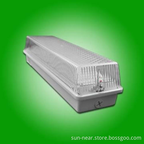 Linear emergency LED light, 8W, ceiling mounted